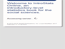 Tablet Screenshot of introstatsonline.com